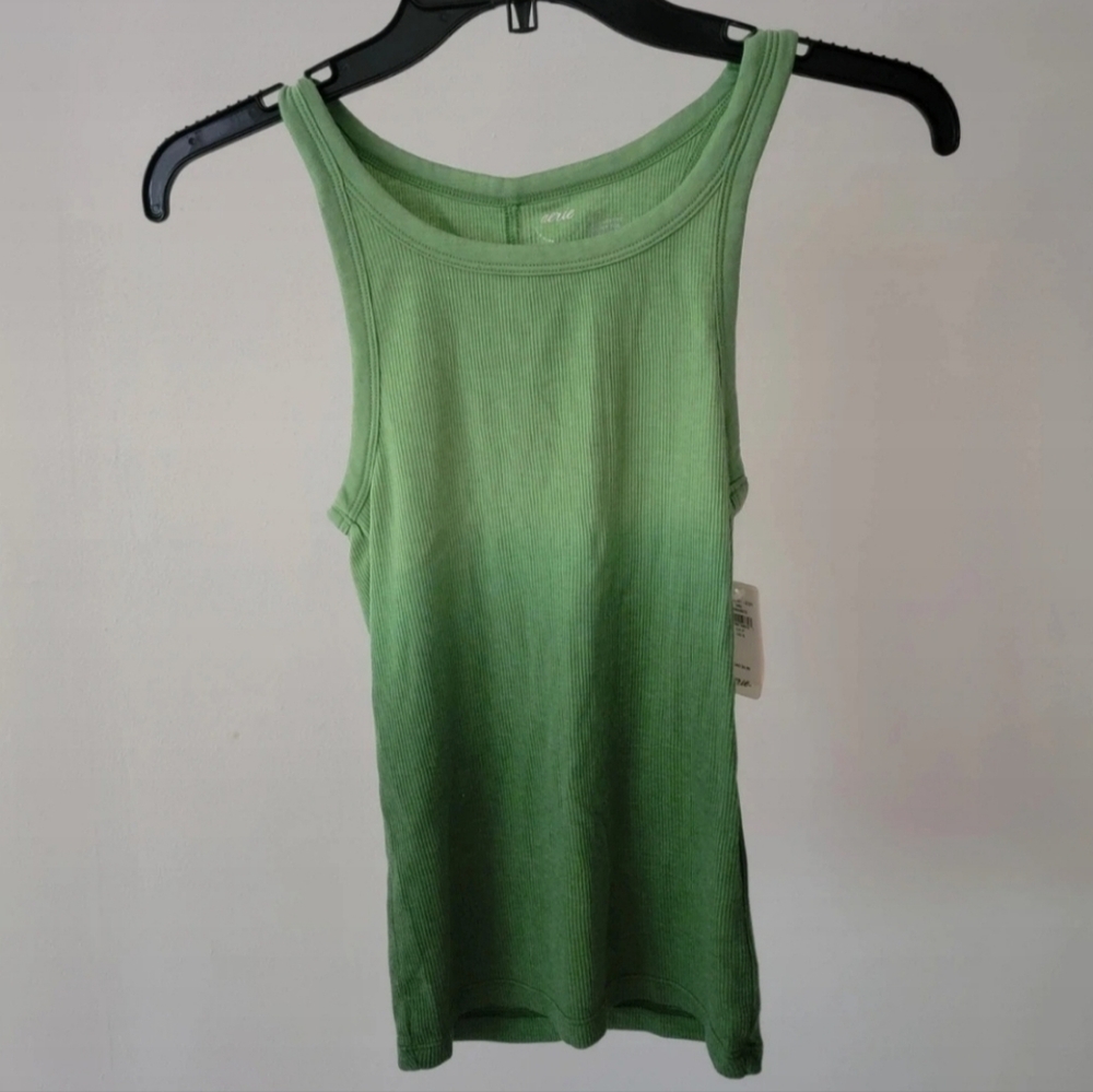 NWT Aerie green ombre tank top